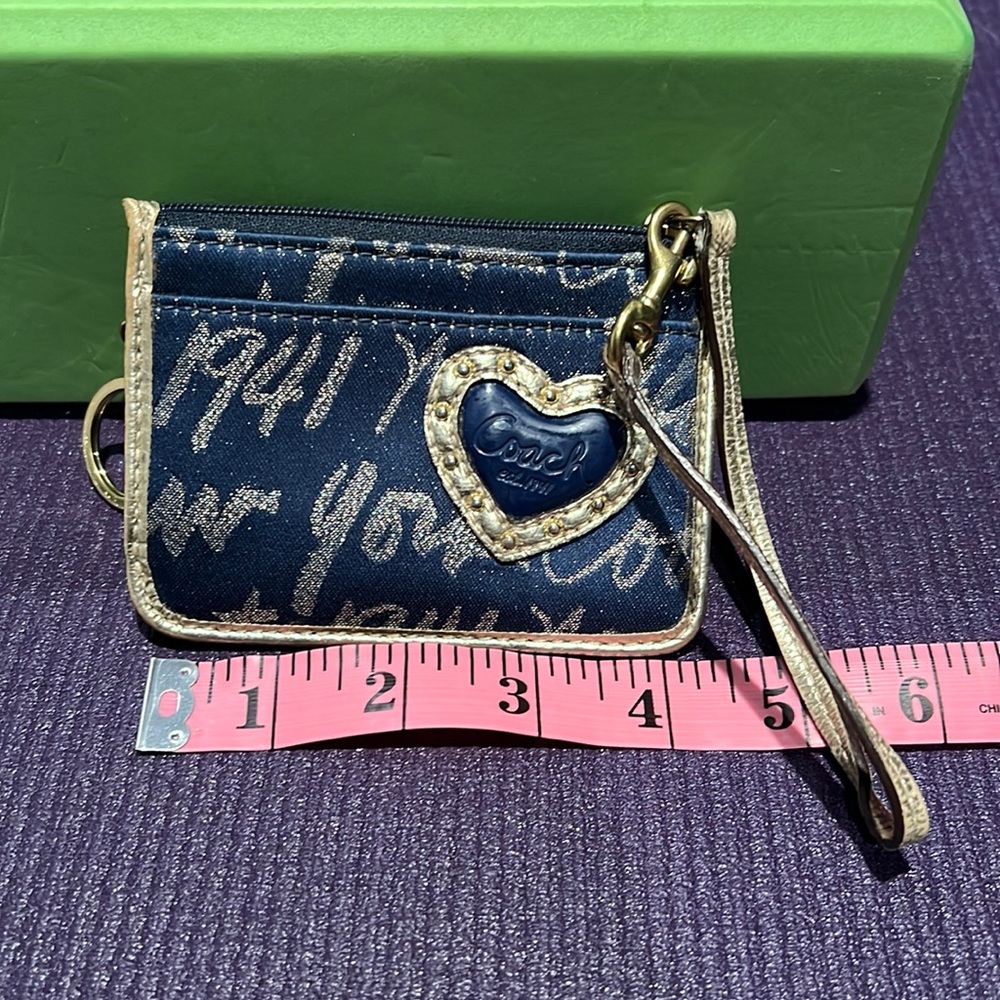Coach mini ID case